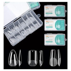 Clear Nail Tips Set